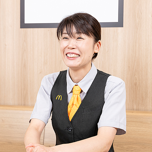 仕事も家庭もあきらめず、 好きな仕事でチャレンジを | マクドナルド公式