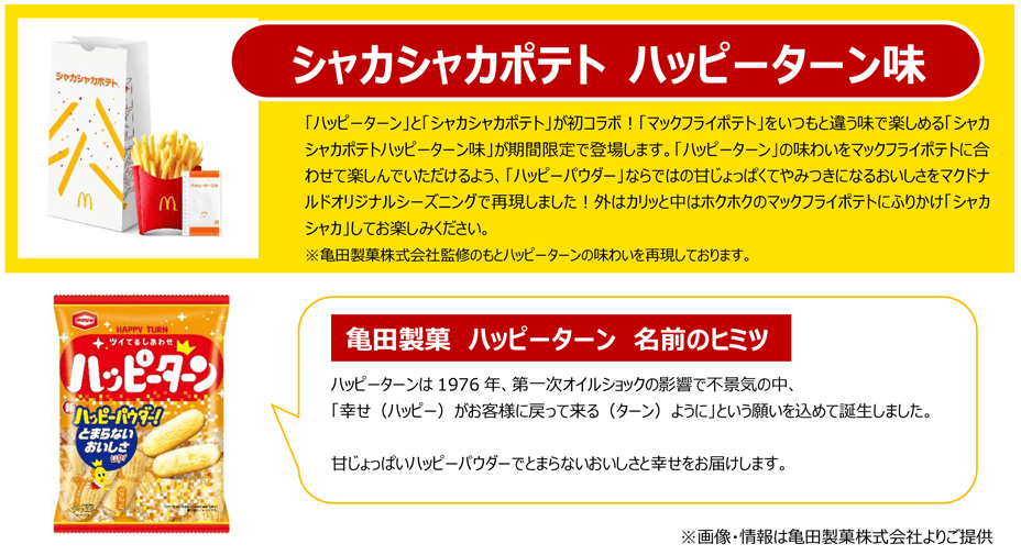 シャカシャカポテト ハッピーターン味